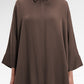 Kyla Oversize Shirt - Dark Taupe