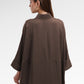 Kyla Oversize Shirt - Dark Taupe