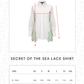 Secret Of The Sea Lace Shirt - Shell