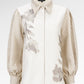 Lara Embroidery Shirt - Cream Puff