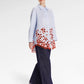 Lauren Embroidery Shirt - Blue