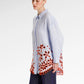 Lauren Embroidery Shirt - Blue