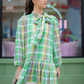 Bright Green Willow Midi Dress