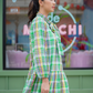 Bright Green Willow Midi Dress
