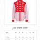 Lexie Stripe Shirt - Red