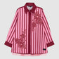 Liora Embroidery Shirt - Pink