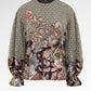 Liora Lace Blouse - Brown