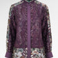 Liora Lace Shirt - Purple