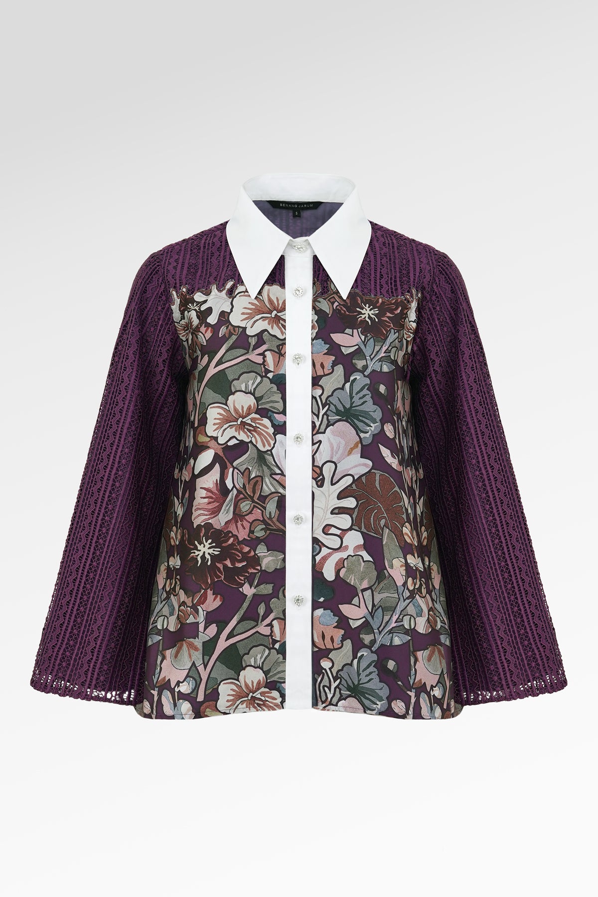 Liora Patterned Shirt - Purple
