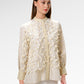 Lora Lace Shirt - Ivory Sand
