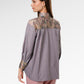 Lorine Embroidery Shirt - Moonlite Rose