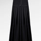 Louise Pleated Skirt - Black