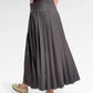 Louise Pleated Skirt - Gray
