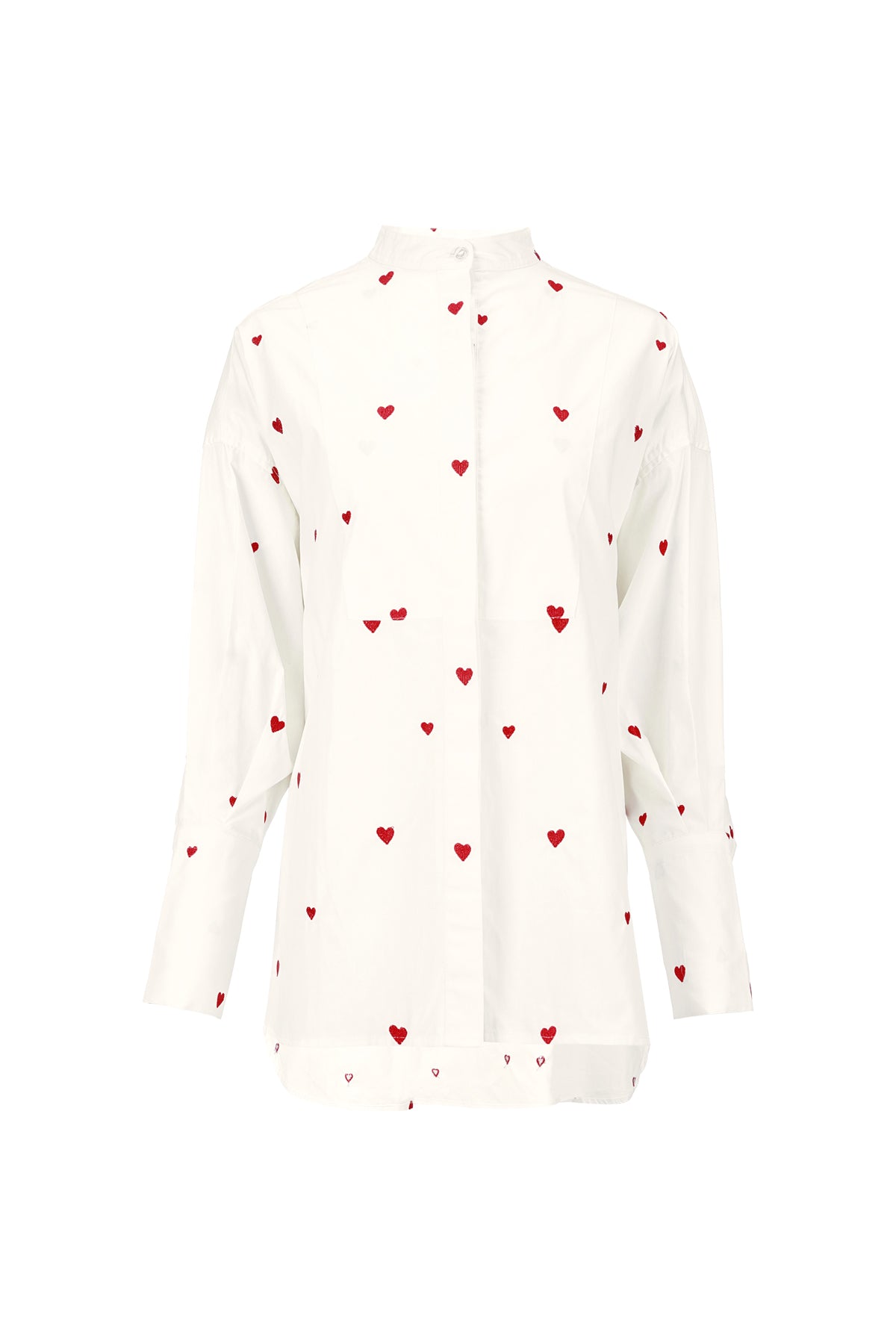 Lovaline Shirt White Benang Jarum Lovaline shirt white benang jarum