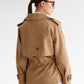 Lucy Cropped Trench - Khaki