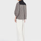 Luzella Embroidery Shirt - Coffee Latte
