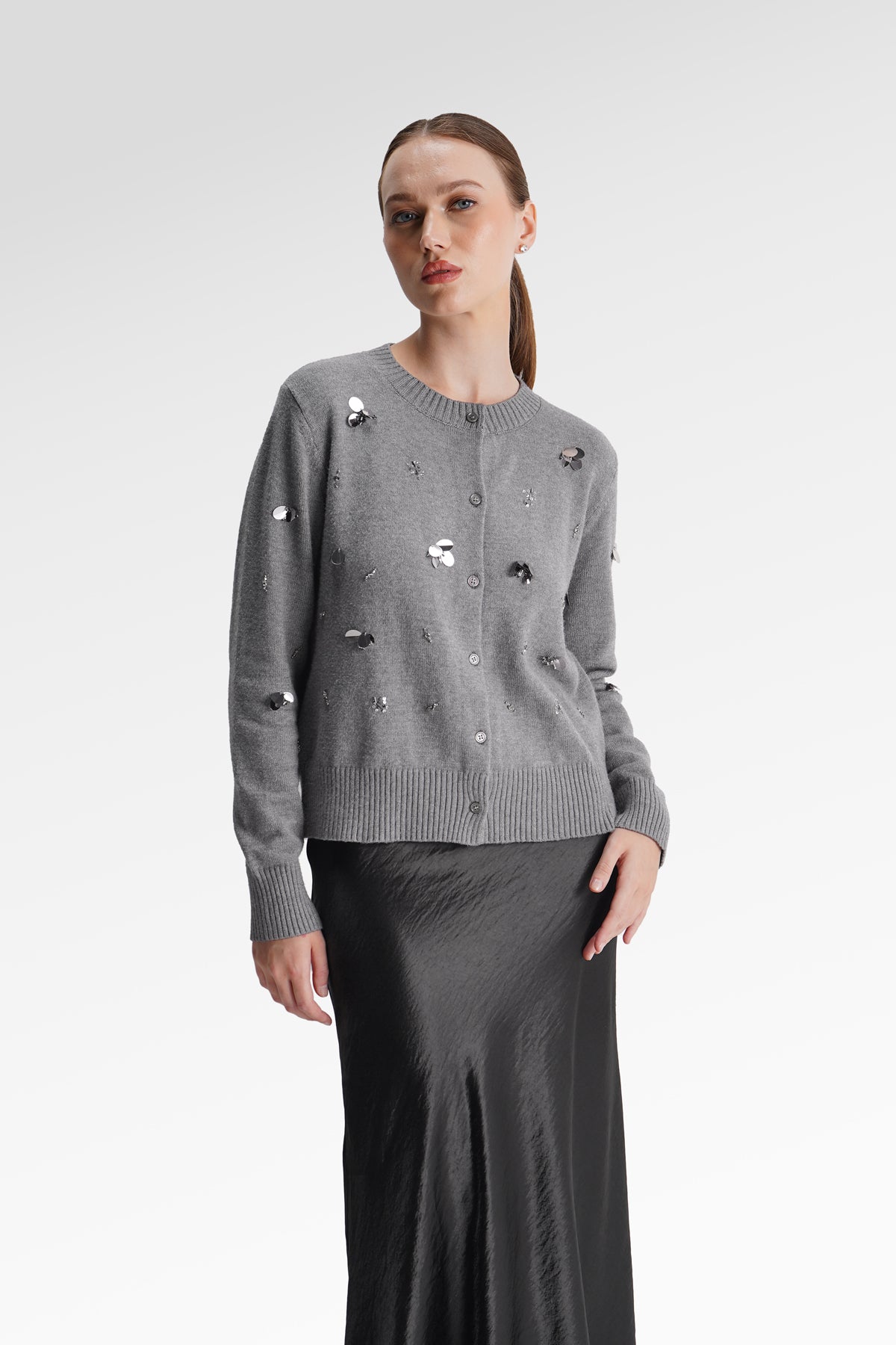 Lydia Cardigan - Grey