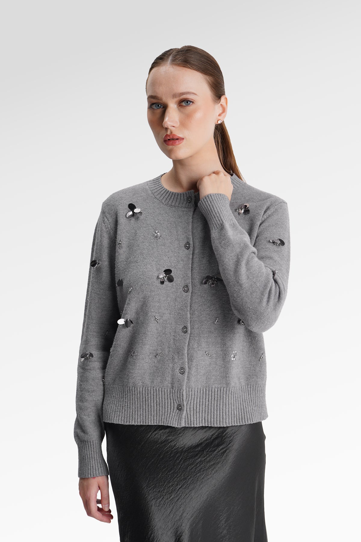 Lydia Cardigan - Grey