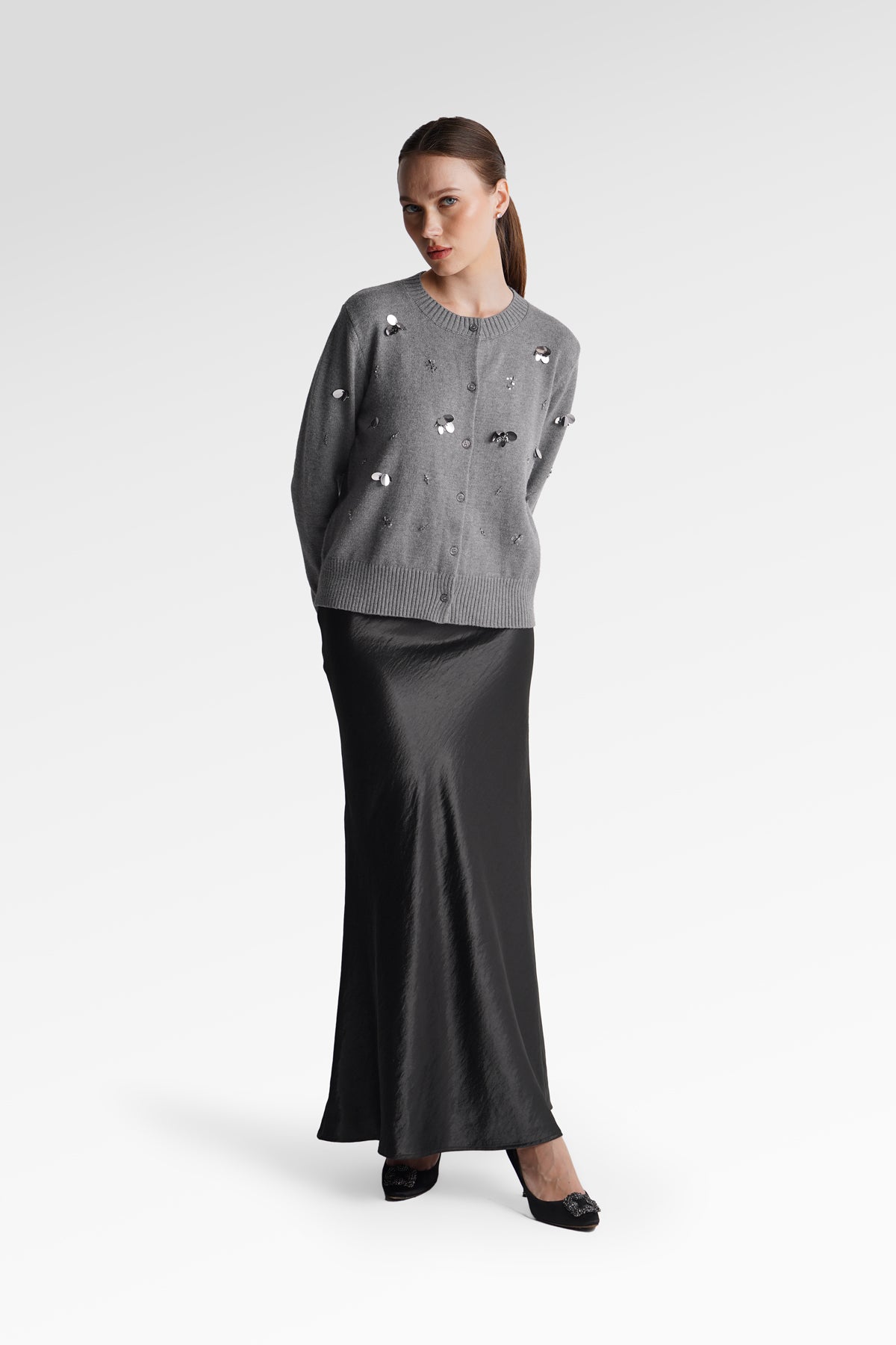 Lydia Cardigan - Grey