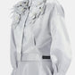 Lyserra Set Crop Shirt - Silver