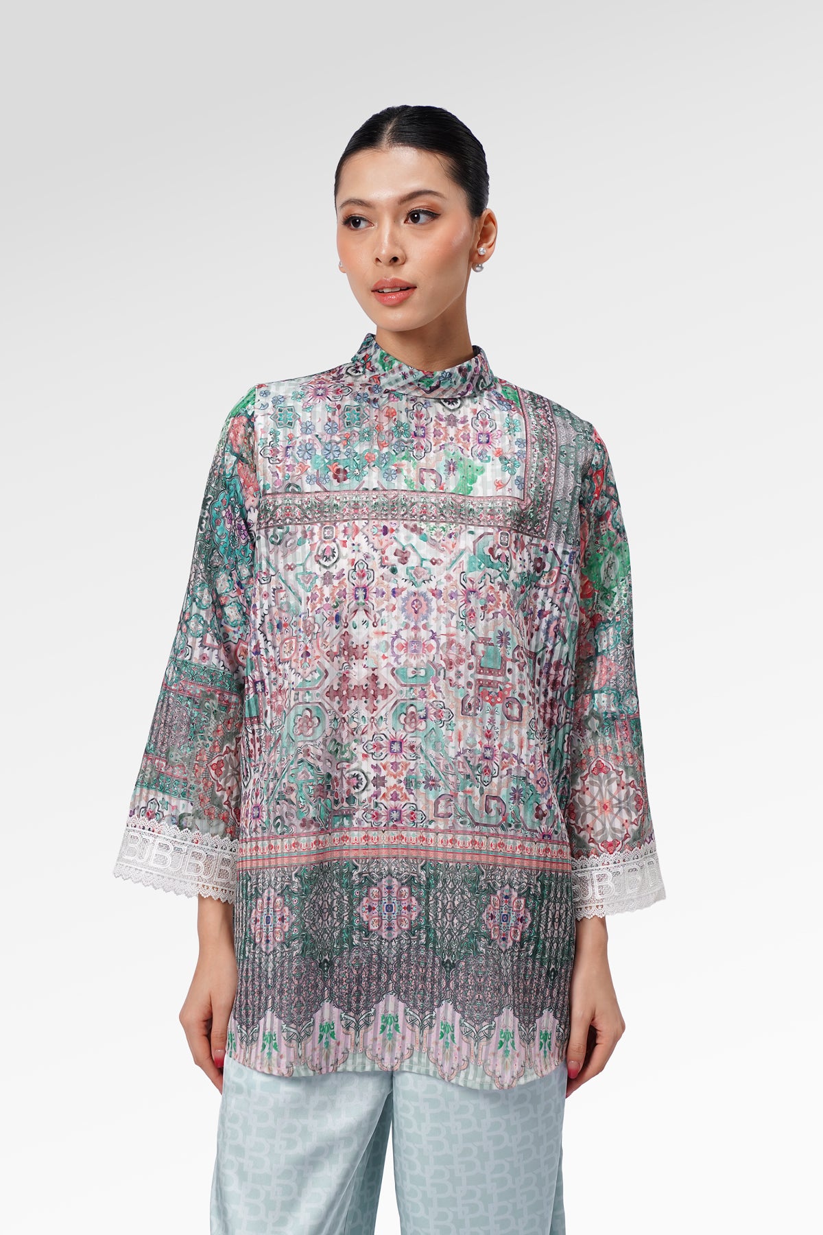 Marchesa Godet Blouse - Zellige