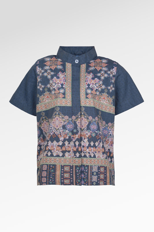 Marchesa Kids Men Shirt - Majorelle