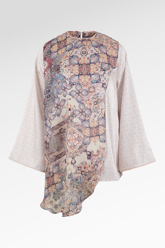 Marchesa Layer Blouse - Amber