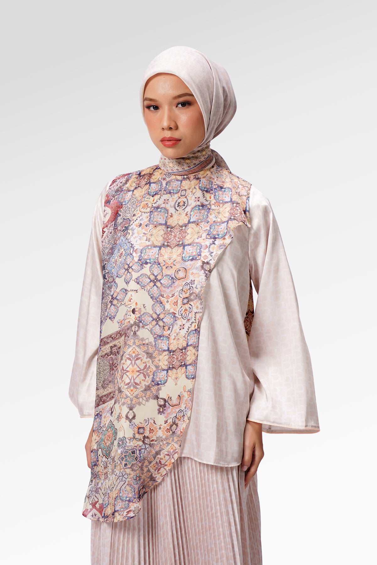 Marchesa Layer Blouse - Amber