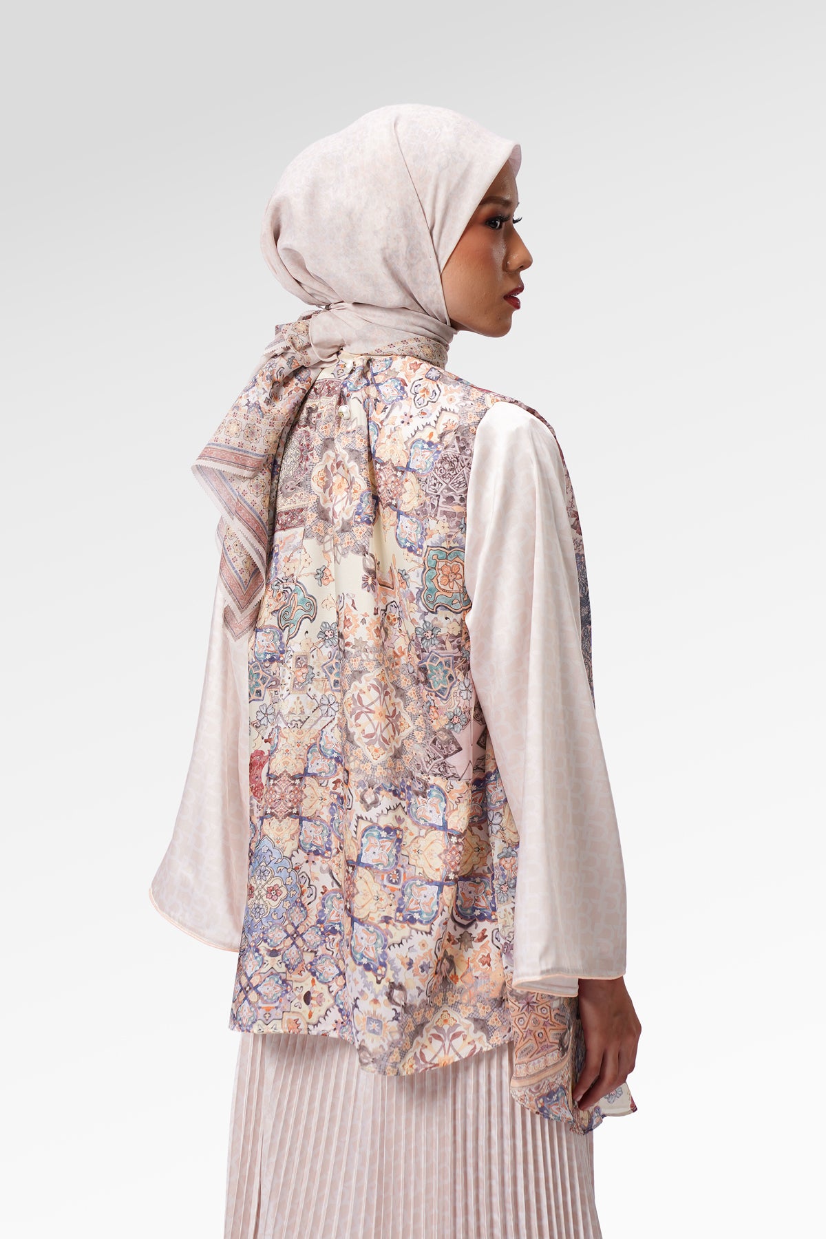 Marchesa Layer Blouse - Amber