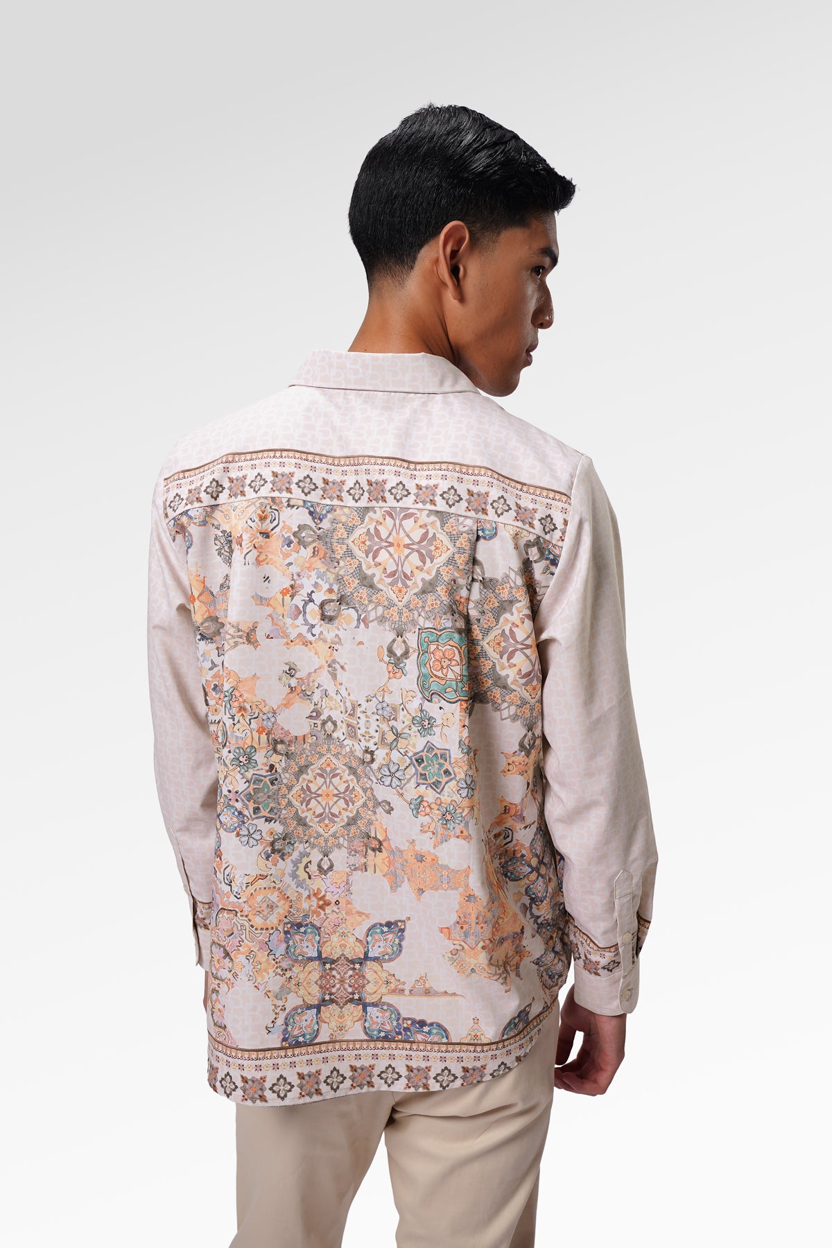 Marchesa Men Shirt Long Sleeve - Amber