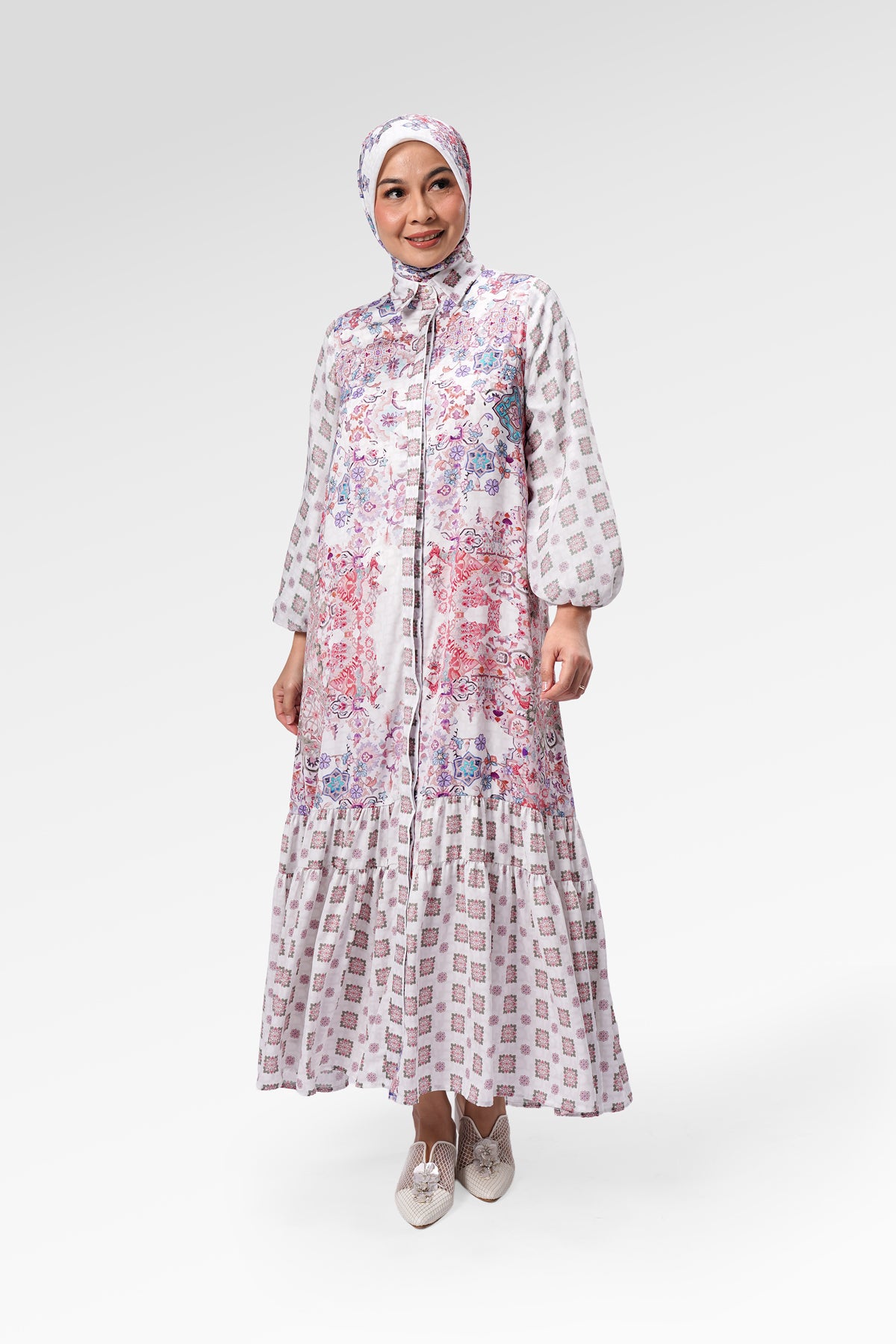 Marchesa Tiered Dress - Lulu