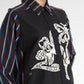 Metanoia Embroidery Shirt - Black