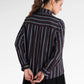 Metanoia Embroidery Shirt - Black