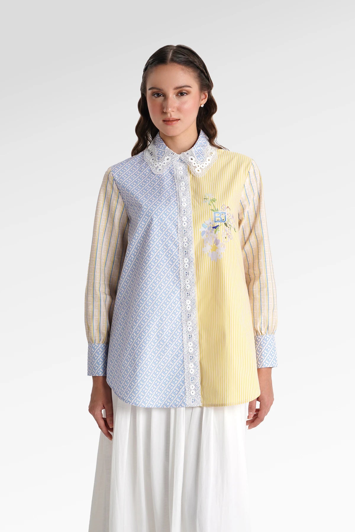 Metanoia Lace Shirt - Monarch
