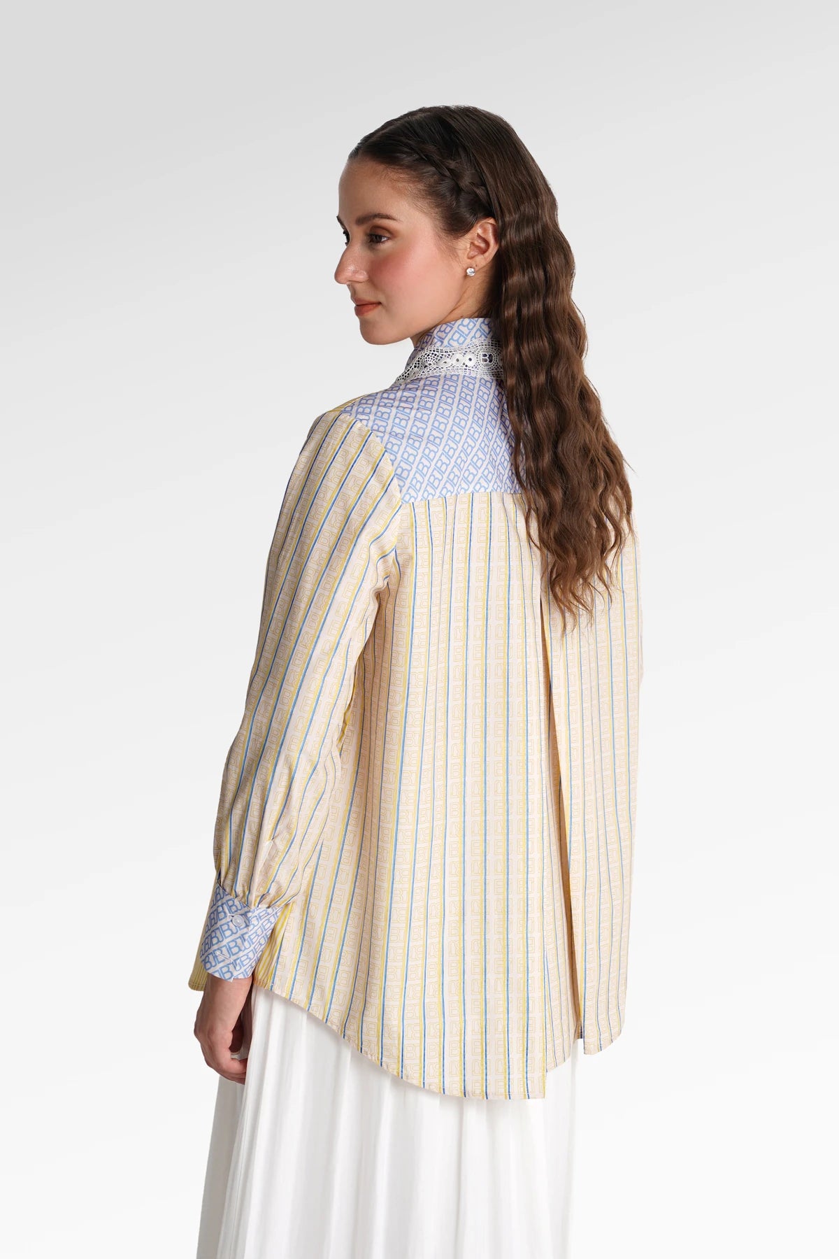 Metanoia Lace Shirt - Monarch