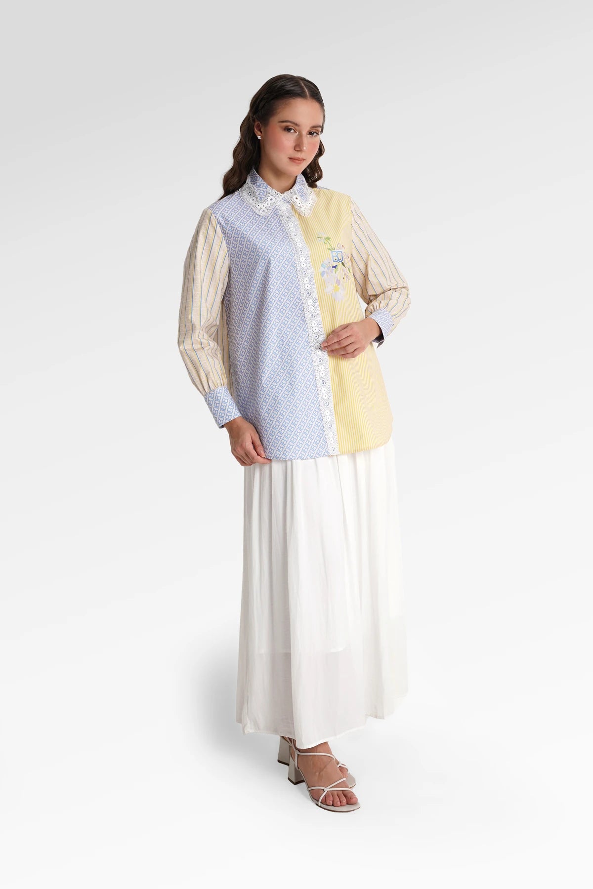 Metanoia Lace Shirt - Monarch