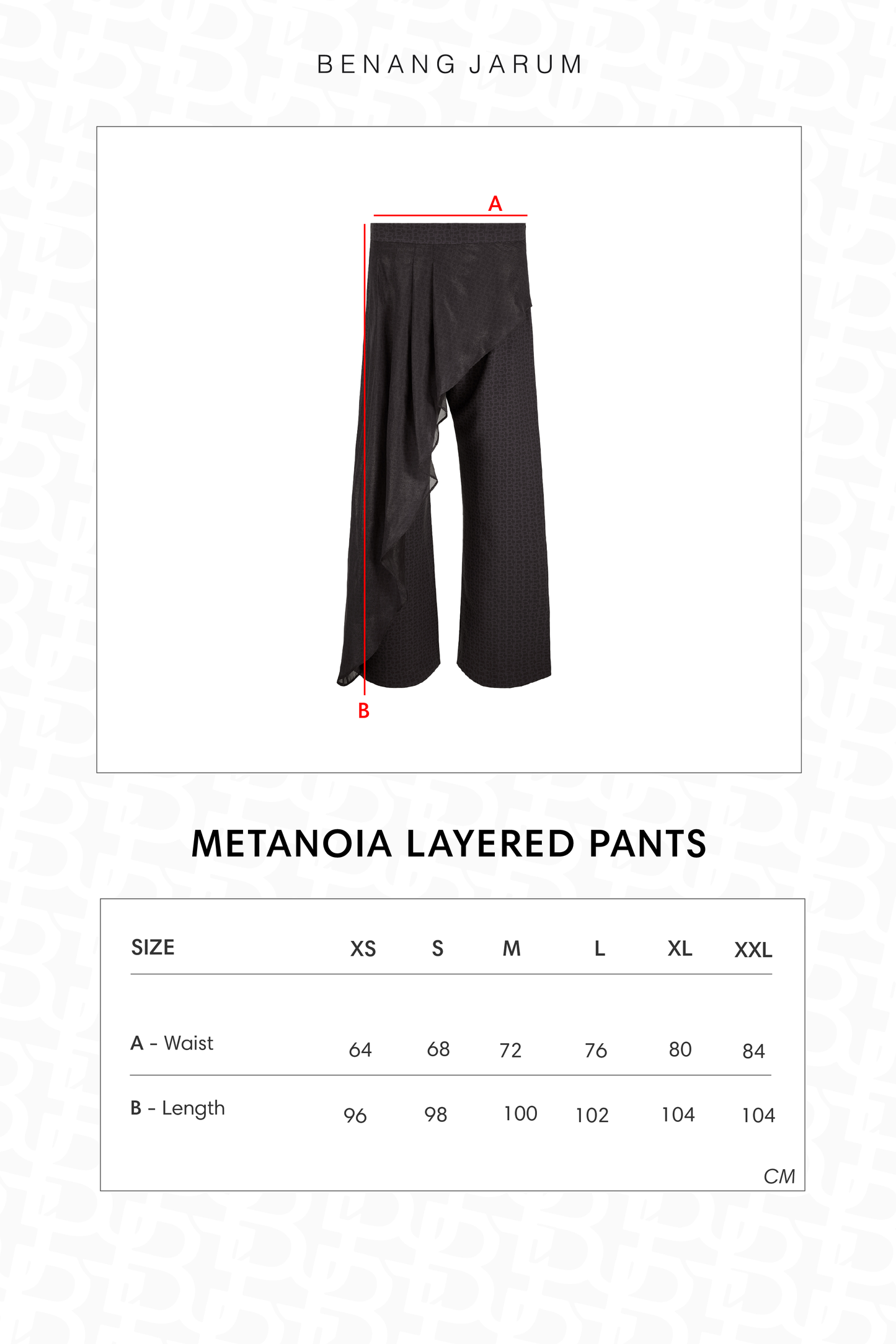 Metanoia Layered Pants - Comma
