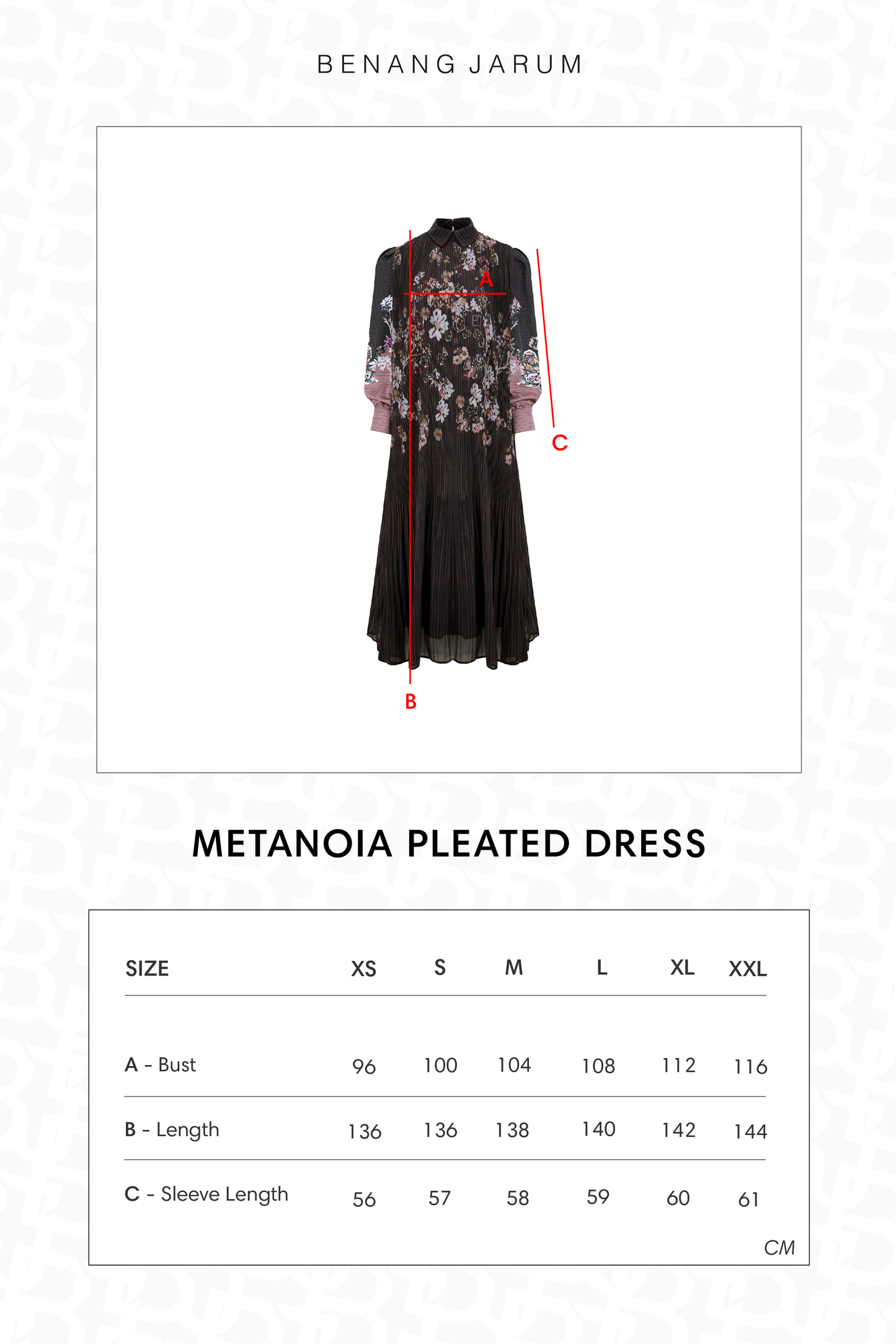Metanoia Pleated Dress - Comma