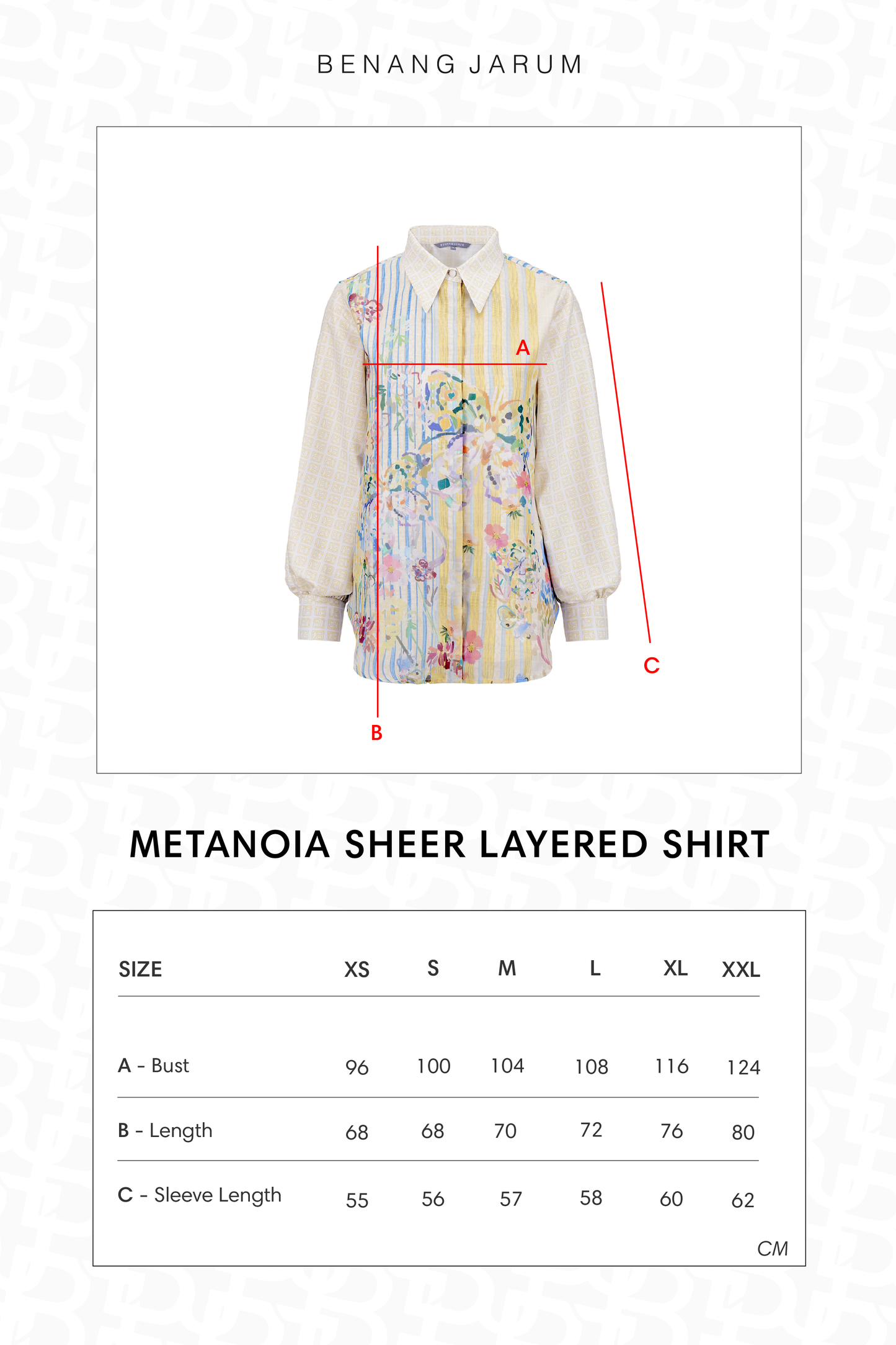Metanoia Sheer Layered Shirt - Monarch