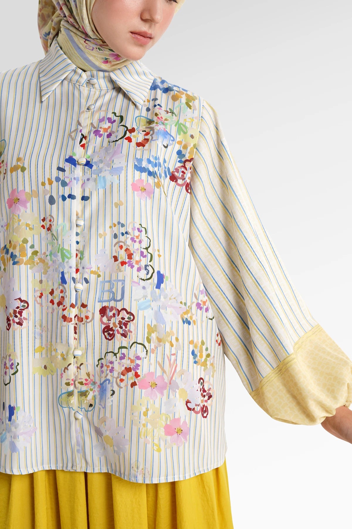 Metanoia Basic Puff Shirt - Monarch