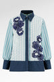 Metanoia Embroidery Lace Shirt - Blue Morpho