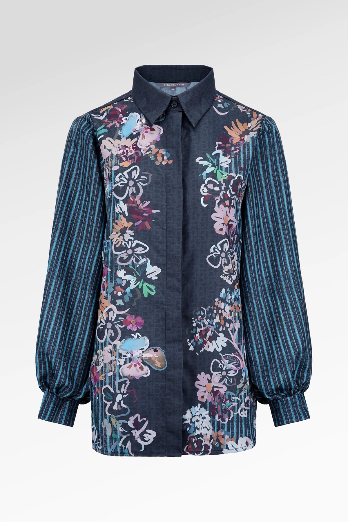 Metanoia Fold Shirt - Blue Morpho