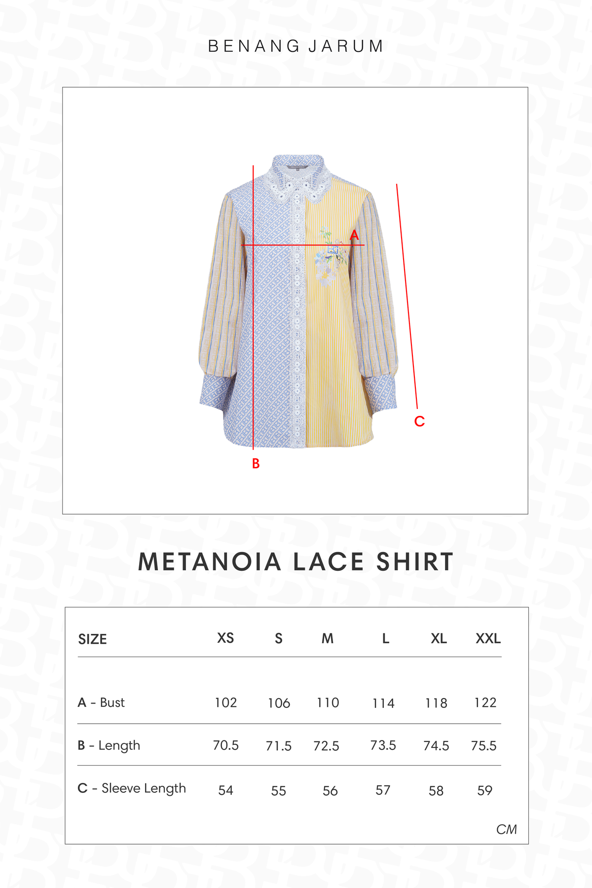 Metanoia Lace Shirt - Monarch