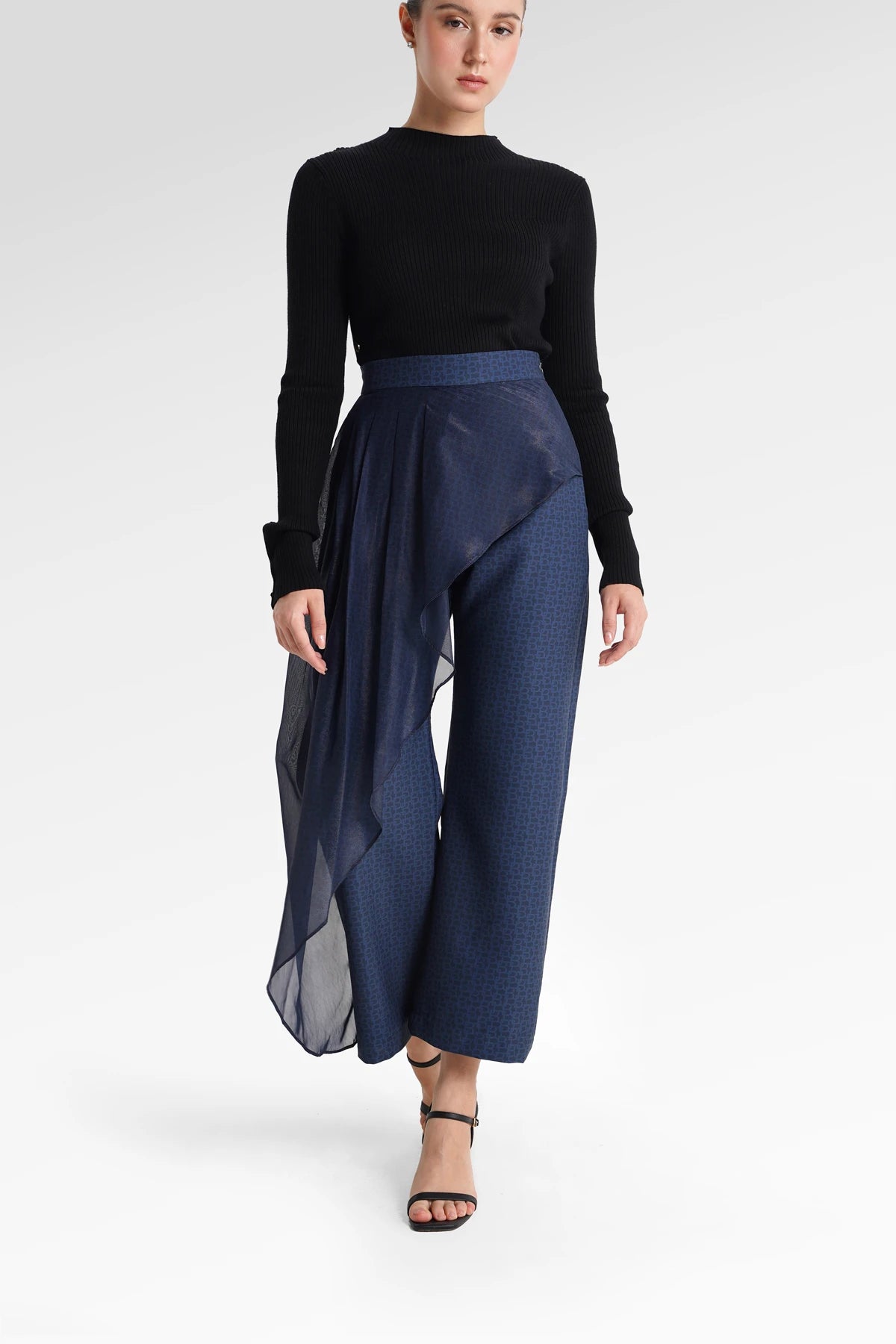 Metanoia Layered Pants - Blue Morpho