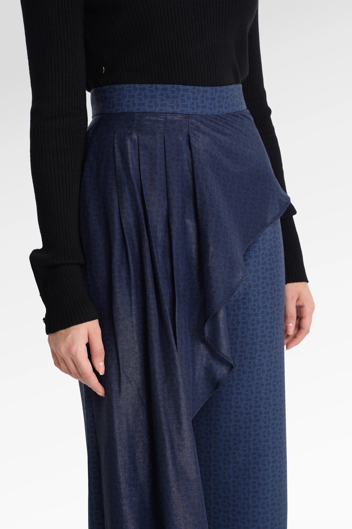 Metanoia Layered Pants - Blue Morpho