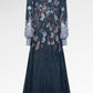 Metanoia Pleated Dress - Blue Morpho