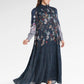 Metanoia Pleated Dress - Blue Morpho