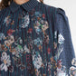 Metanoia Pleated Dress - Blue Morpho