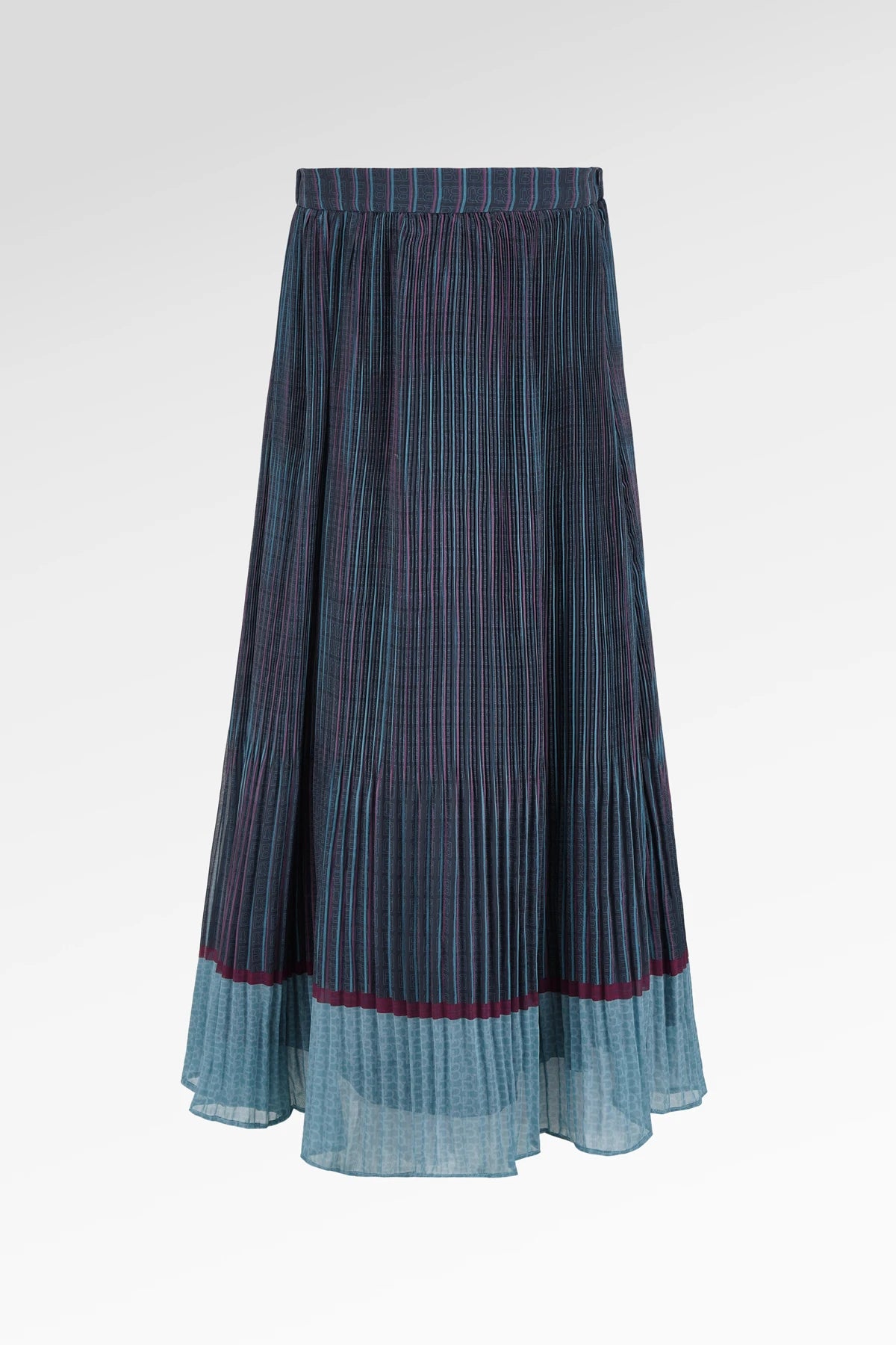 Metanoia Pleats Skirt - Blue Morpho