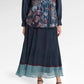 Metanoia Pleats Skirt - Blue Morpho